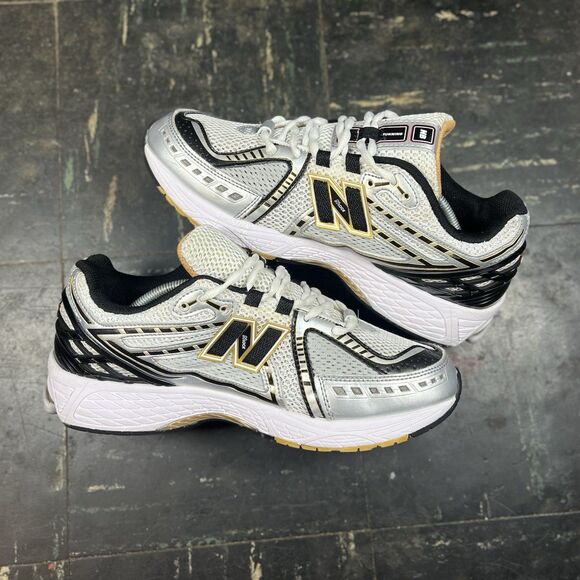 New Balance 1906R White Metallic Gold Running Shoes Size 9.5 - Picture 4 of 7